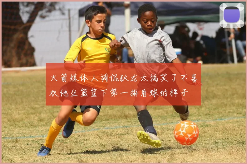 火箭媒体人调侃狄龙太搞笑了不喜欢他坐篮筐下第一排看球的样子